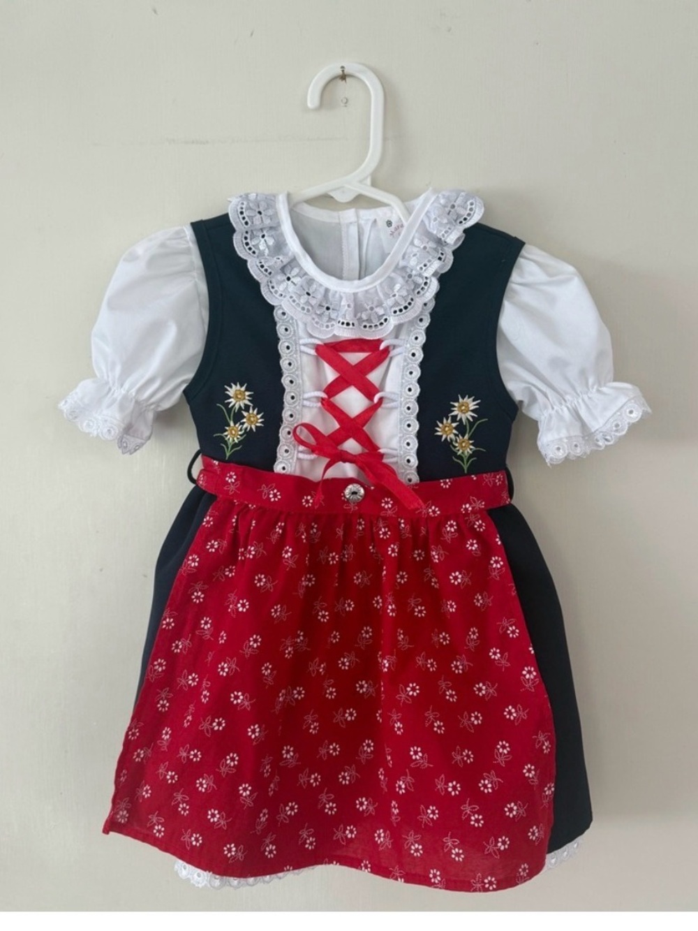 Dirndl dress and apron 12mos